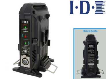 Preview: IDX EC-J98/2X, 2 x CUE-J98 Batteries, 1 x VL-2X Charger with 4 pin XLR DC Output (36W)