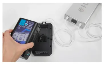 Preview: IDX VL-PD1, dedicated V-mount charging plate