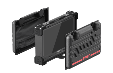 Preview: Swit X21, 21.5" High-Bright 1.000 Nits HDR FHD Field Monitor w. Aluminum Case, 4 or 3-Vertical monitors in 1, Tripod Adaptor, V-mount