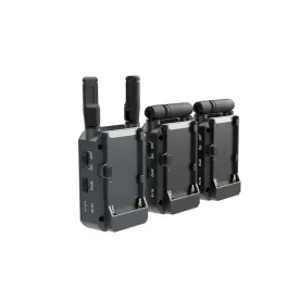 Preview: Synco XVision HD (1TX+2RX), Drahtlose Videofunkstrecke HDMI-Set (1TX+2RX) mit H.265,  bis zu 300 m Reichweite, 40 ms Latenz