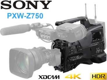 Sony PXW-Z750 ; eine gebrauchte Kamera mit 3 Monaten Gewährleistung