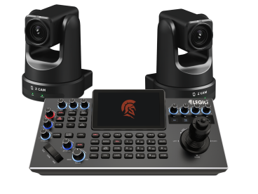 Z CAM PTZ Camera BUNDLE Legio AV (24xN) , 2x Z CAM P2-R1N PTZ Kamera + LegioAV PTZ Controller