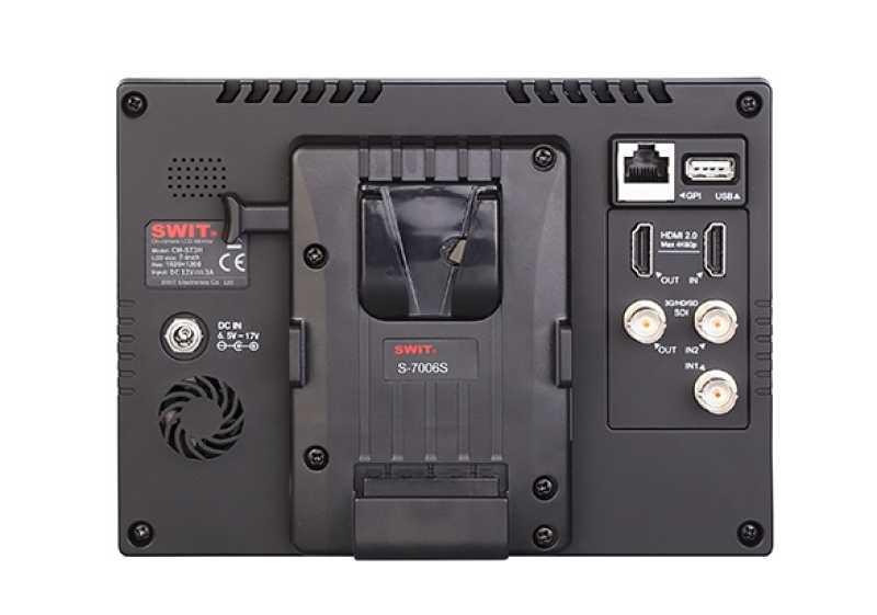 SWIT CM-S73H Full HD 4k 3G-SDI & HDMI 3000 Nits, IPS LCD HDR Monitor 1920x1200