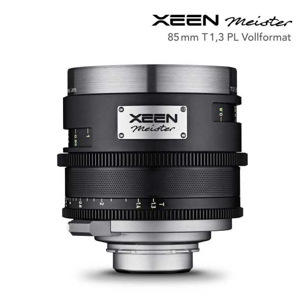 XEEN Meister 85mm T1,3 PL-Mount, Vollformat Cine-Prime Tele-Objektiv