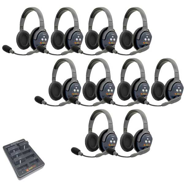 Eartec UltraLITE PRO16 ETP10D 10 Personen System