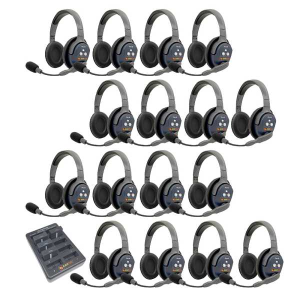 Eartec UltraLITE PRO16 ETP16D 16 Personen System