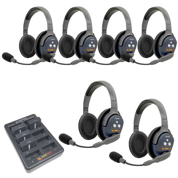 Eartec UltraLITE PRO16 ETP6D 6 Personen System