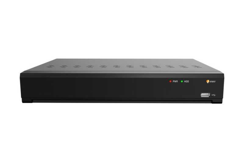 eneo MNR-18N04000A, Hybrid HD Video Rekorder 4-Kanal Analog, 2-Kanal IP, HDMI, 1xSATA, ohne HDD