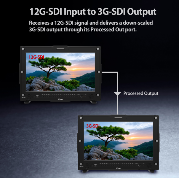 TVLogic SVM-183P, 18.5" 12G-SDI High Brightness Field Monitor