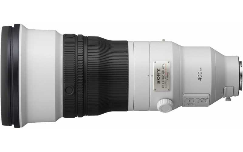 Sony SEL400F28GM, 35 mm Vollformat, Sony E-Mount, mit optischem Stabilisator Sony SEL400F28GM, 35 mm Vollformat, Sony E-Mount, mit optischem Stabilisator