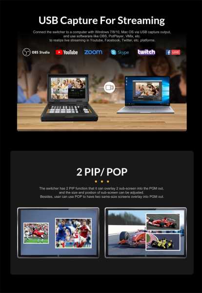 AVMatrix PVS0403U Portable 4-CH SDI&HDMI Video Switcher