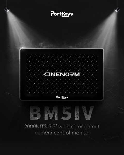 Portkeys BM5IV, 5.5″ 2000nits SDI-Feld-Filmmonitor