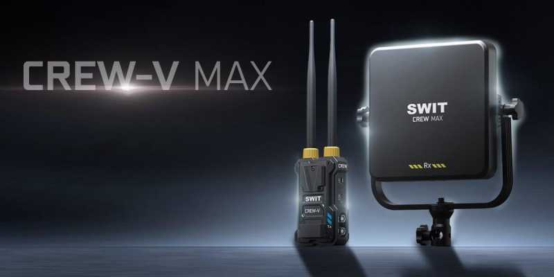 Swit CREW V-MAX, 3km/10000ft Pro Wireless Video Transmission