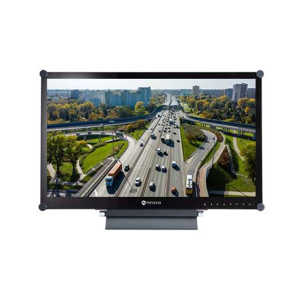 AG Neovo HX-2402, 24" (60cm) LCD Monitor, 24/7, 1920x1080, Audio, 3G-SDI, DVI, HDMI, VGA, FBAS