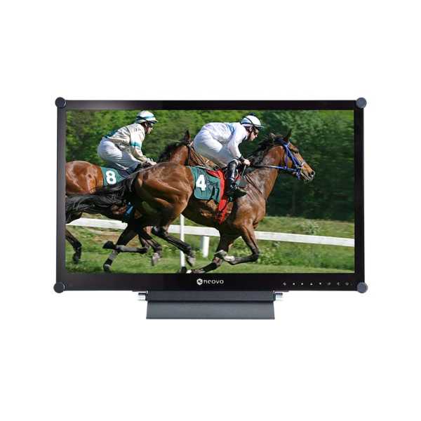23,6 Zoll LCD AGneovo HX-24 G Monitor 1920x1080 3G-SDI HDMI VGA mit Hartglasfront