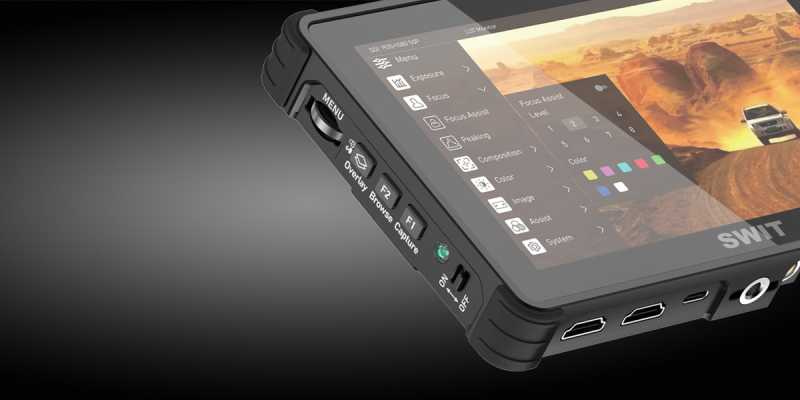 Swit K7, 7" 2800 nits Kamera FHD Monitor 3G-HD/SDI und HDMI, Multi Touch Screen