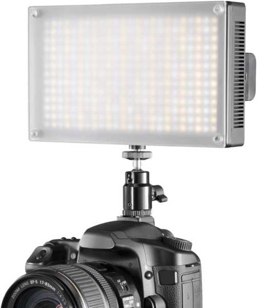 LED Kopflicht Bi-Color 312 LED 3200-5600°K SET mit 2x Akku Ladegerät Tasche LED Kopflicht Bi-Color 312 LED 3200-5600°K SET mit 2x Akku Ladegerät Tasche