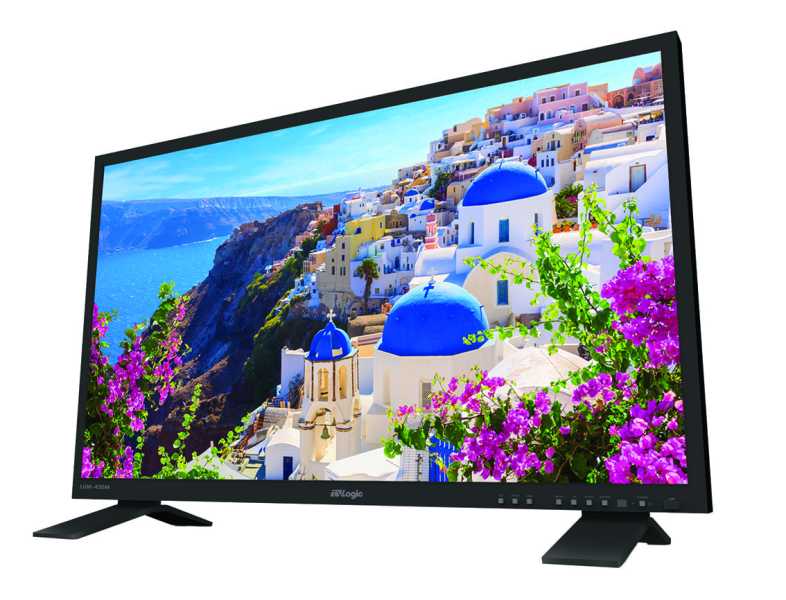 TVLogic LUM-430M3, 43" 4K UHD LCD Monitor, 3840x2160, 3G/6G/12G-SDI, HDMI 2.0, HDR Emulation