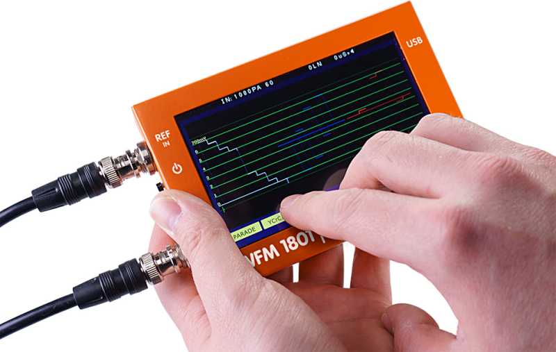 Lynx WFM 1801, 3G SDI Waveform monitor and Vectorscope Lynx WFM 1801, 3G SDI Waveform monitor and Vectorscope