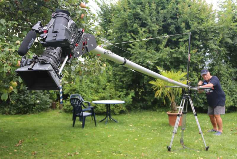 ABC Ultra-Light-Crane, Gebraucht, Gesamtlänge 4,5 Meter, nur wenig gebraucht