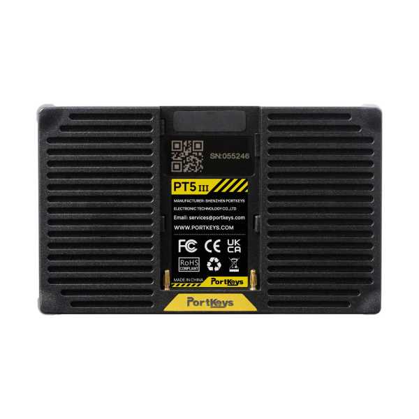 Portkeys PT5 III kleiner 5,4" HDMI, 800Nits Monitor, NP-F Akku-Mount