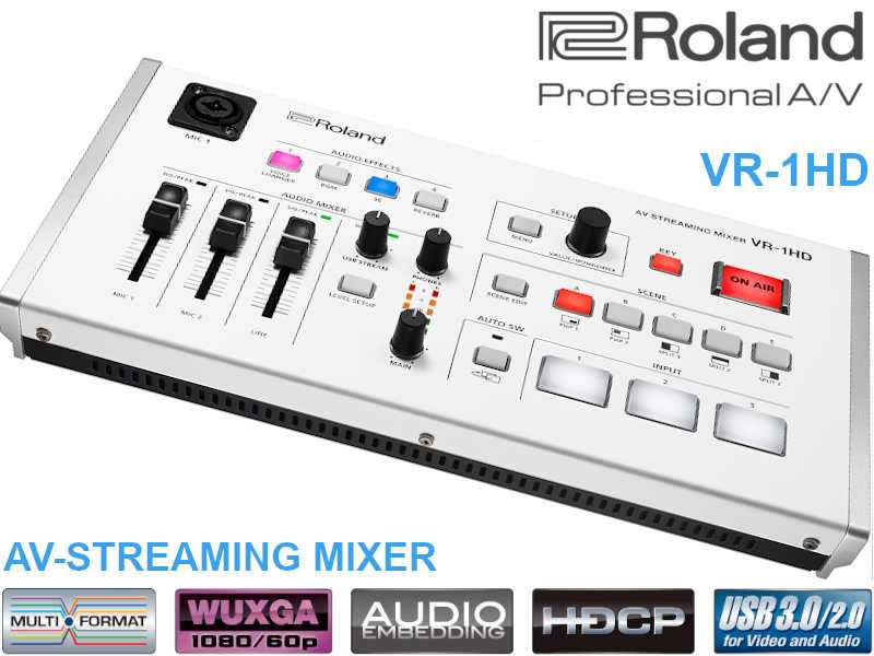 Roland VR-1HD 直販人気商品 safetec.com.br