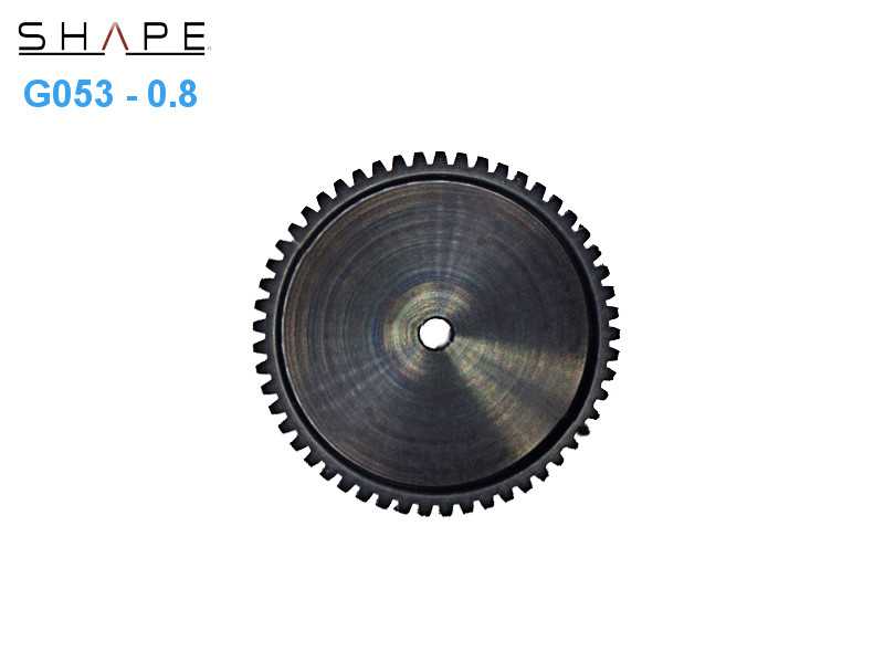 SHAPE G053 0,8mm ALU-Zahnrad für Focus-Follow FFCLIC