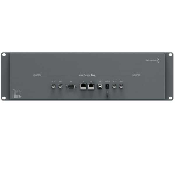 Blackmagic SmartScope Duo 4K 2, Zwei 8" LCD SDI/HD-SDI/3G SDI (3HE), Waveform, TFT Display Active Matrix LCD