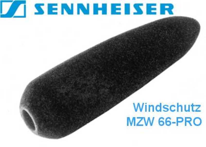 Sennheiser MZW 66 PRO Windschutz VELOURISIERT Aussenaufnahmen