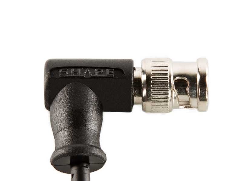 SDI Spiralkabel kurz ca.25-40cm mit 90 Grad Winkelstecker bis 3G