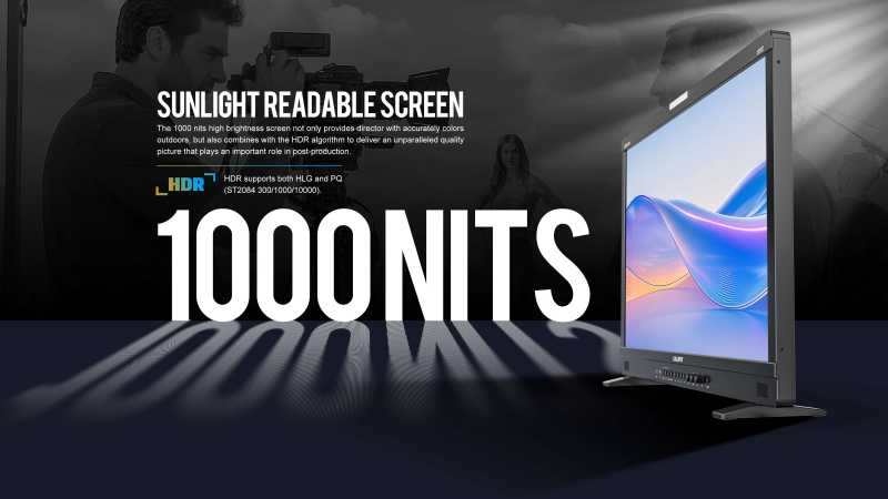 Lilliput UQ31, 31,5" 4K 12G-SDI / HDMI Multiviewer Monitor