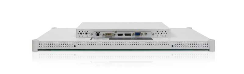 AG Neovo X-2402 White, 24" (61cm) LCD Monitor, 24/7, 1920x1080, HDMI, DVI-D, VGA, DisplayPort, Audio, weiß