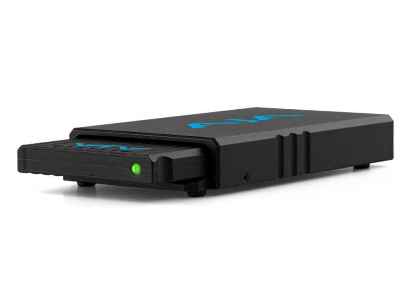 AJA Pak Dock Pro, Externes Dock zur Verwendung von AJA PAK-Medien