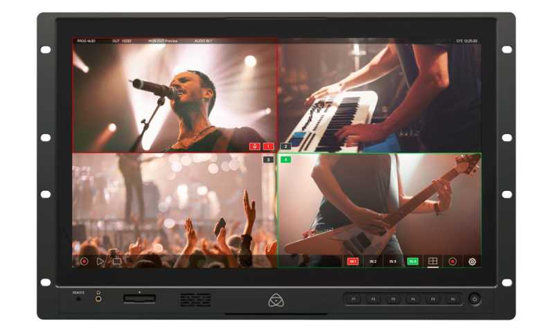 Atomos Shogun AV-19, 19″ Rack 4K HDRMonitor-Recorder-Switcher