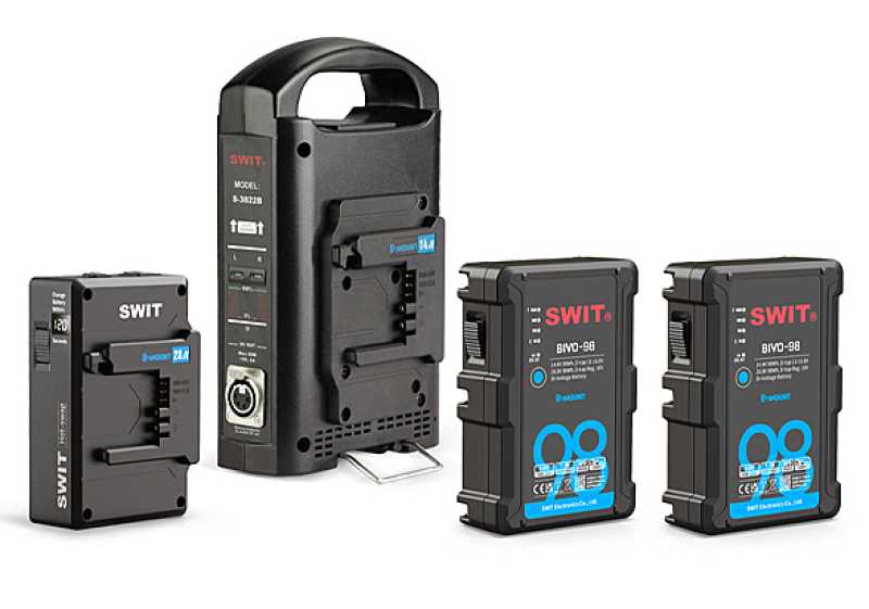 Swit BM Ursa B-Mount Kit, 2x Bivo-98, 1x KA-B30B, 1x S-3822B