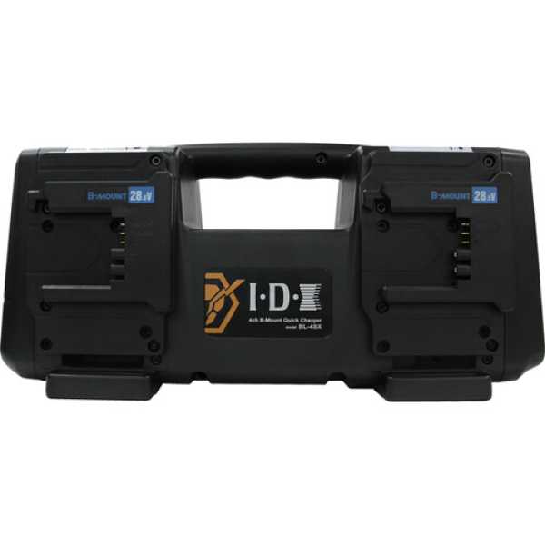 IDX BL-4SX  B-Mount Battery 4ch Simultaneous Quick Charger