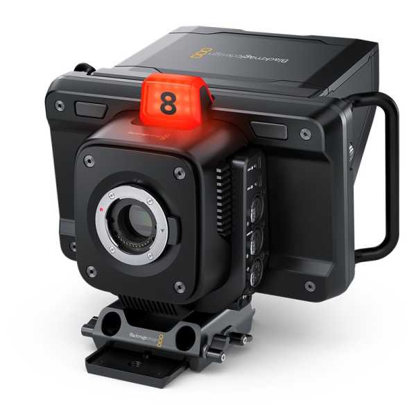 Blackmagic Studio Camera 4K Pro G2 mit 12G-SDI und 10G-Ethernet-Anschluss Blackmagic Studio Camera 4K Pro G2 mit 12G-SDI und 10G-Ethernet-Anschluss