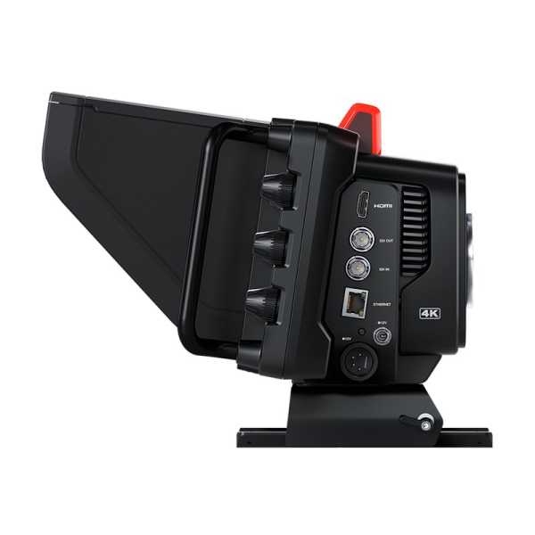 Blackmagic Studio Camera 4K Pro G2 mit 12G-SDI und 10G-Ethernet-Anschluss Blackmagic Studio Camera 4K Pro G2 mit 12G-SDI und 10G-Ethernet-Anschluss
