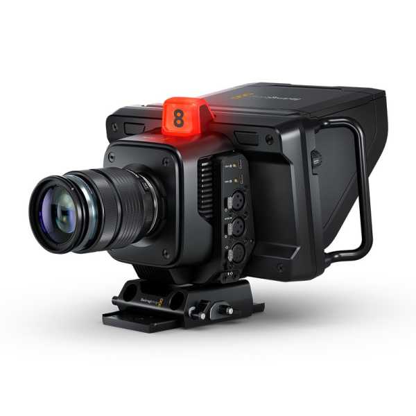 Blackmagic Studio Camera 4K Pro G2 mit 12G-SDI und 10G-Ethernet-Anschluss Blackmagic Studio Camera 4K Pro G2 mit 12G-SDI und 10G-Ethernet-Anschluss