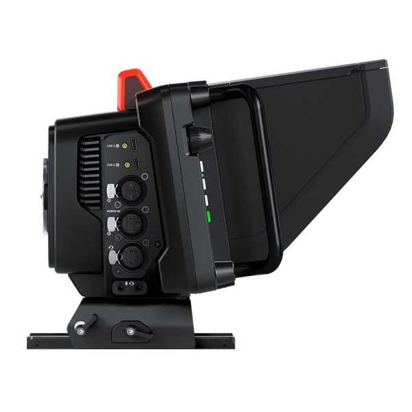 Blackmagic Studio Camera 4K Pro G2 mit 12G-SDI und 10G-Ethernet-Anschluss Blackmagic Studio Camera 4K Pro G2 mit 12G-SDI und 10G-Ethernet-Anschluss