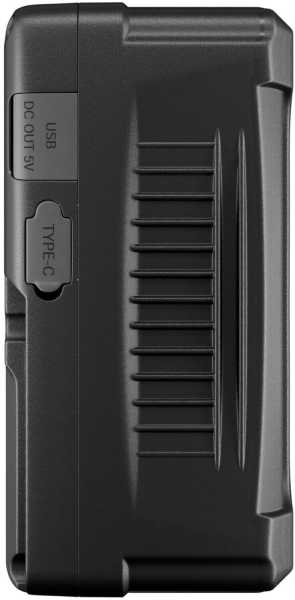Newell BP-150LCD, V-Mount Li-Ion Akku 155 Wh/14,4 Volt / 10,5 Ah, USB-Ausgang: 5 V, 3 A, LCD Anzeige