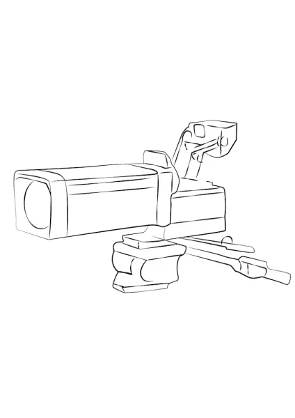 camRade rainCover OB/EFP Large, grosser Regenschutz für Broadcast Kameras mit Box-Optik in schwarz