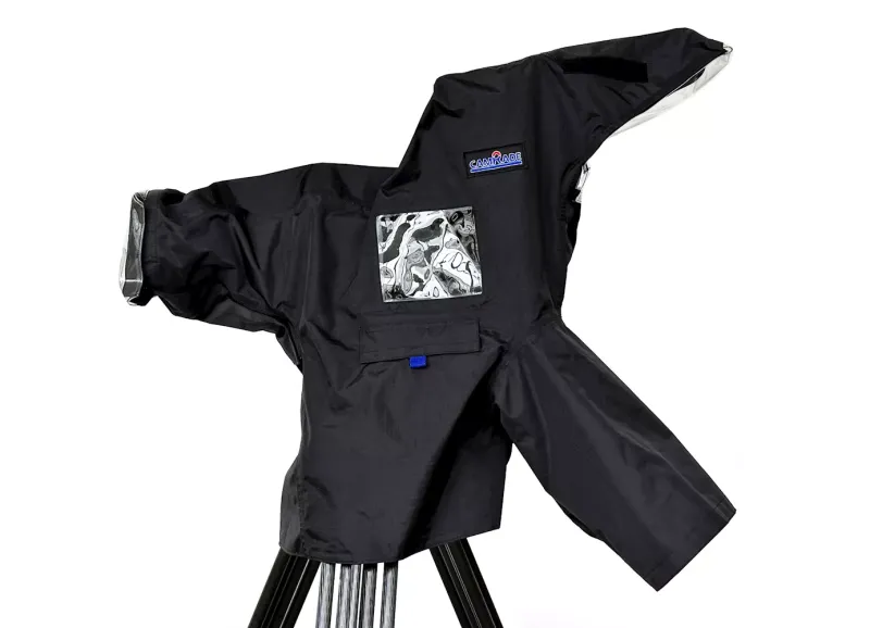 camRade rainCover OB/EFP Small, Regenschutz für Broadcast-Kameras mit 5" - 7" Monitor / Sucher