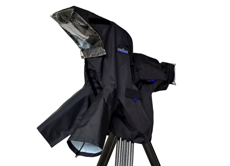 camRade rainCover OB/EFP Small, Regenschutz für Broadcast-Kameras mit 5" - 7" Monitor / Sucher