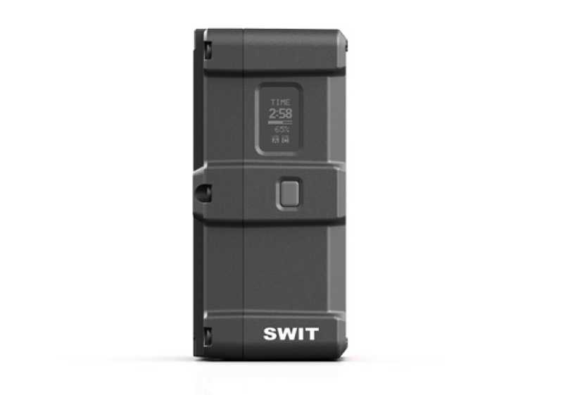 Swit CIMO-290S, 290Wh USB-C OLED info Cine V-mount Battery