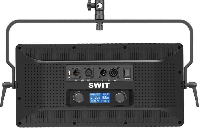 Swit CL-100D, 100W Bi-color Fanless Studio 3300lux TLCI99 LED Panel Light, SWIT Free Design for Lighting Studios