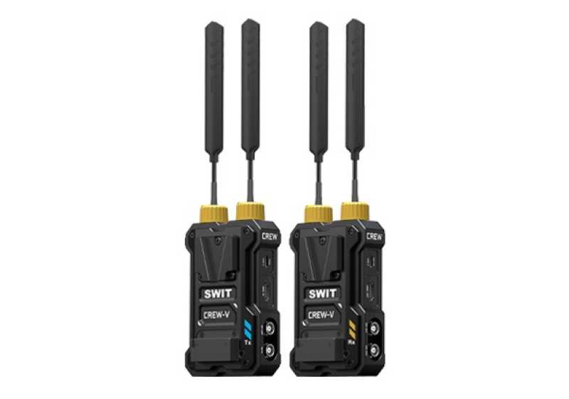 Swit CREW-V, 1.2km/4000ft Pro Wireless Video Transmission Swit CREW-V, 1.2km/4000ft Pro Wireless Video Transmission
