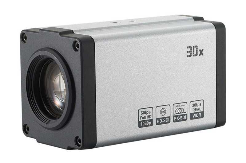 eneo MPC-52A0030M0B, 1/2.8" HD Kamera, 1920x1080, 30x AF Zoom, 4,6-136mm, T-WDR, HD-SDI, EX-SDI, TVI, Composite