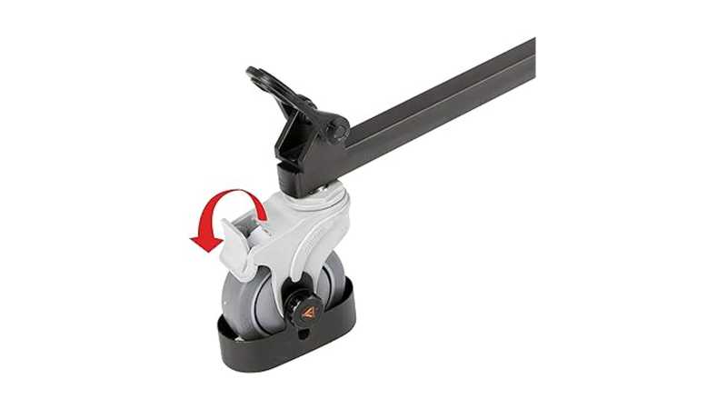 E-Image EI-7004B Dolly, Traglast bis zu 60kg, einstellbarer Kabelschutz
