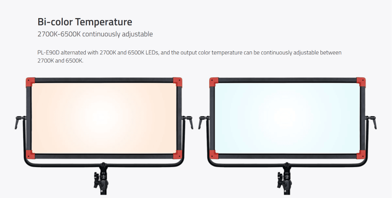Swit PL-E90D 3KIT, Natural-Born-Soft TLCI-99 90W LED Panel Light, ultra slim, SWIT patent, V-Mount, DMX